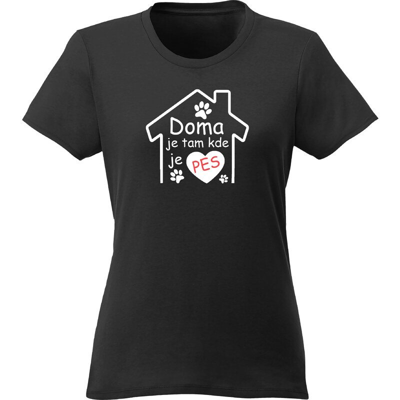 paradoo Dámske tričko "Domov"