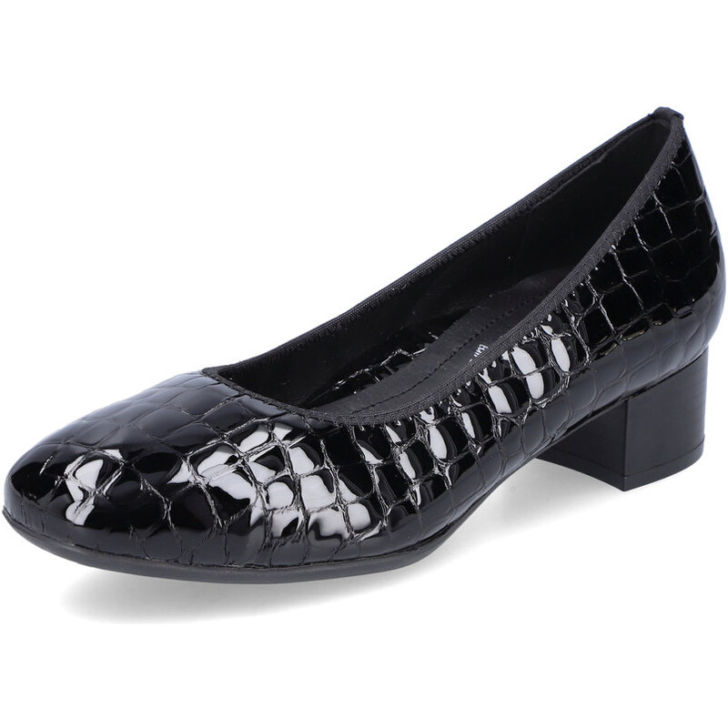 Dámske lodičky Rieker 49260-02 čierna 34473822