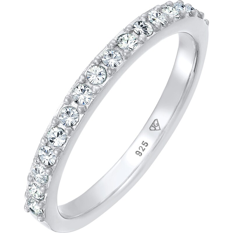 ELLI Prsteň strieborná / priehľadná 54234082