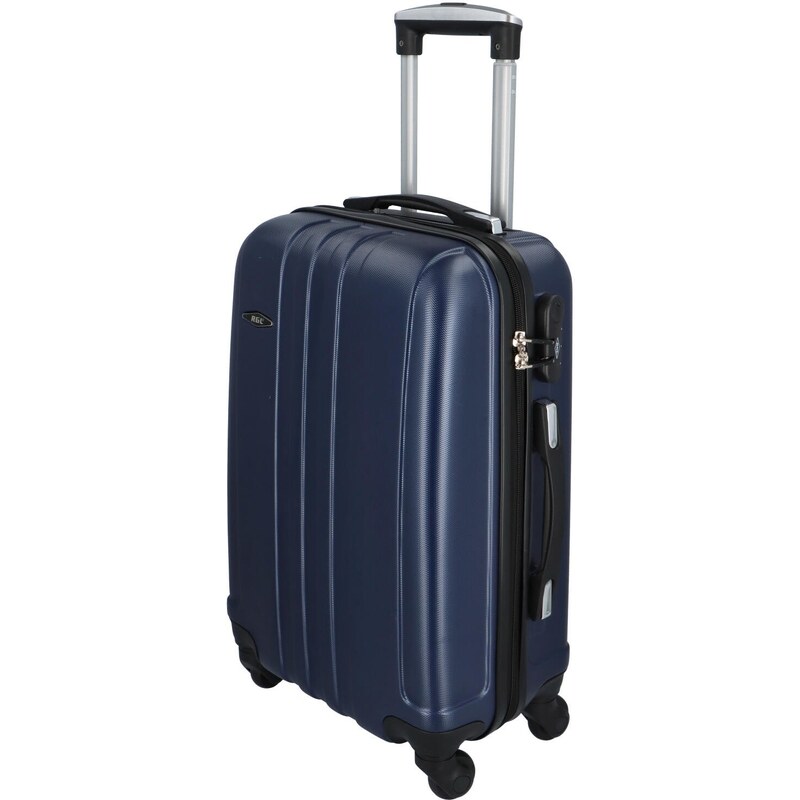 Škrupinový cestovný kufor tmavomodrý 4 - RGL Blant XS tmavo modra