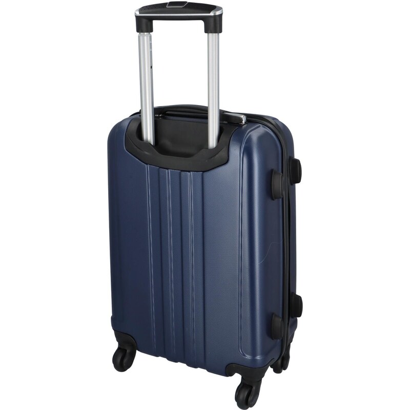 Škrupinový cestovný kufor tmavomodrý 4 - RGL Blant XS tmavo modra