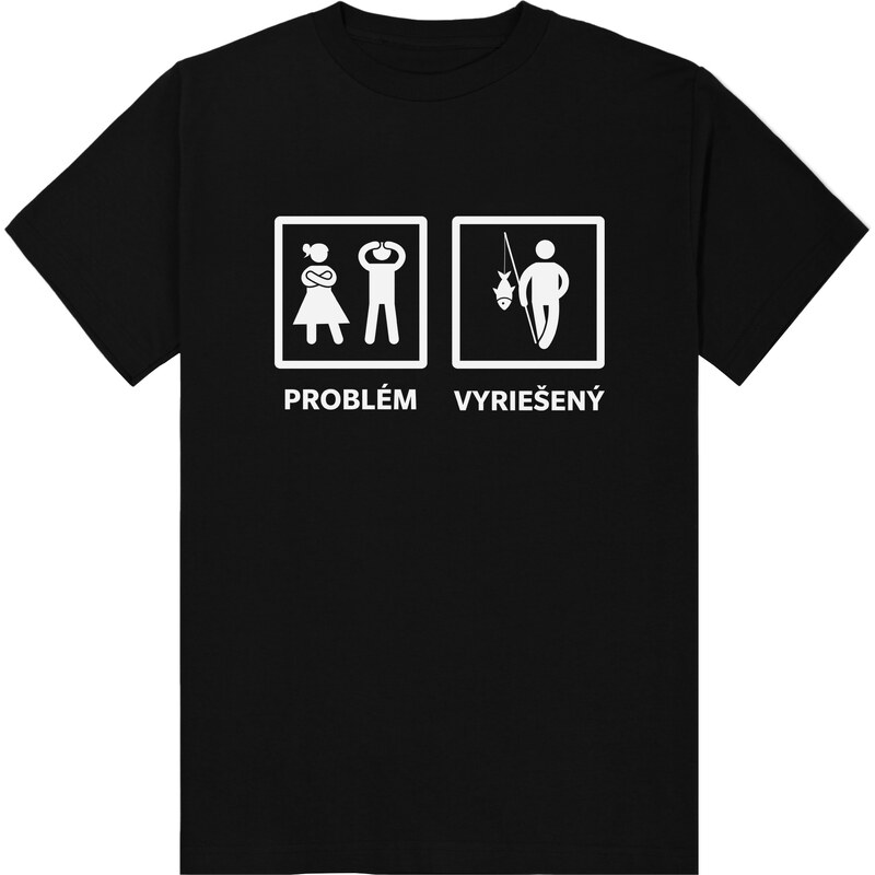 paradoo Pánske tričko "Problém vyriešený"