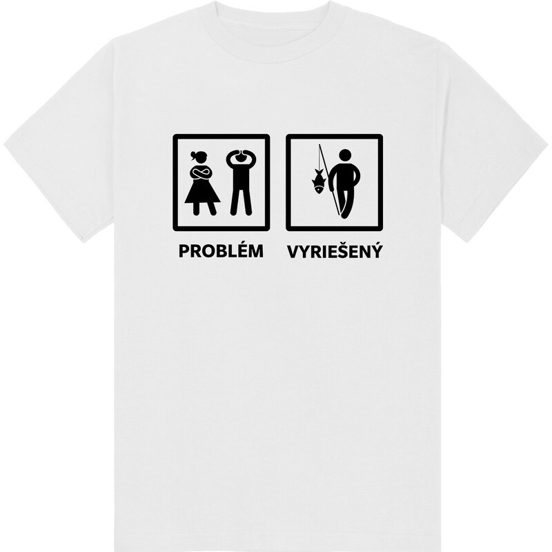 paradoo Pánske tričko "Problém vyriešený"