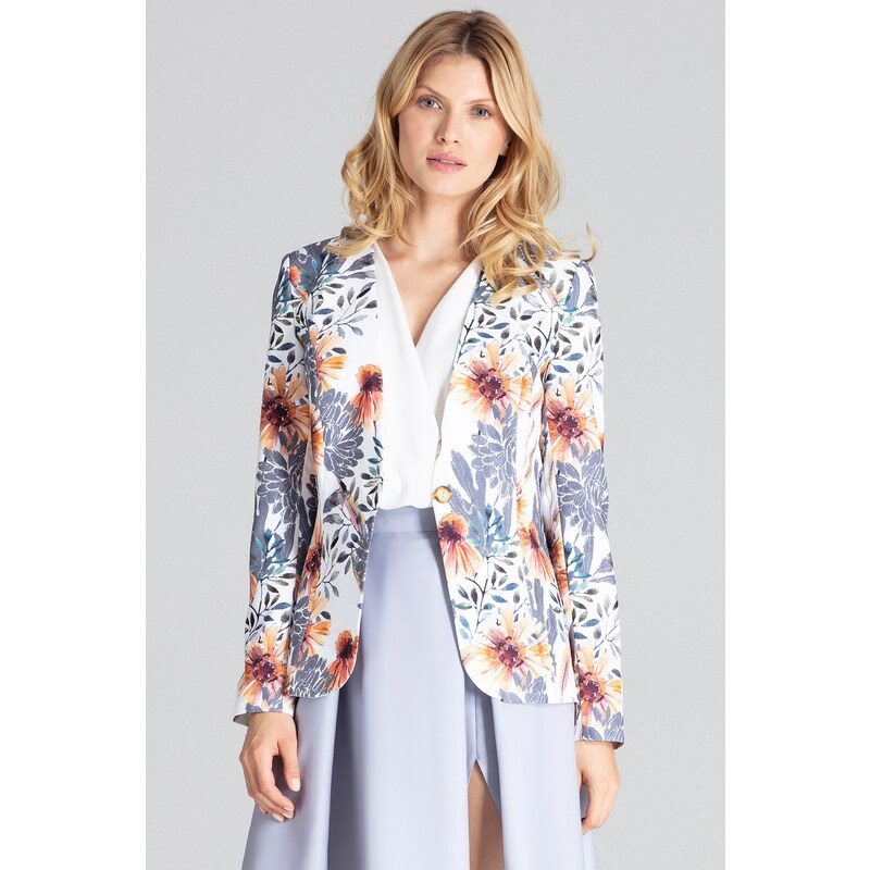 FIGL Sako so vzorom kvetín M678 Pattern 107 13630110