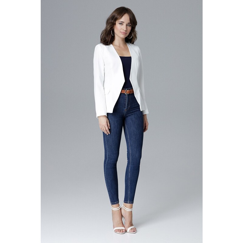 LENITIF Dámske smotanové sako L022 57947067