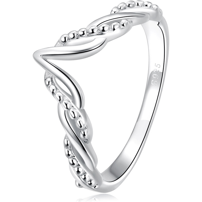 Olivie Strieborný prsteň ŠÍPKA 7005 34910742