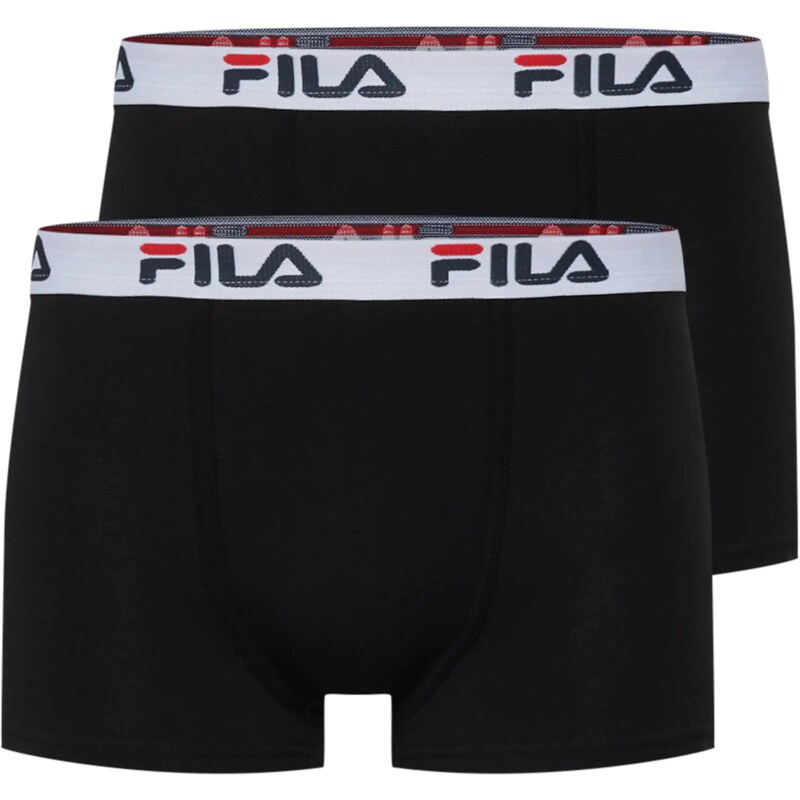 FILA Boxerky čierna / biela 64943851