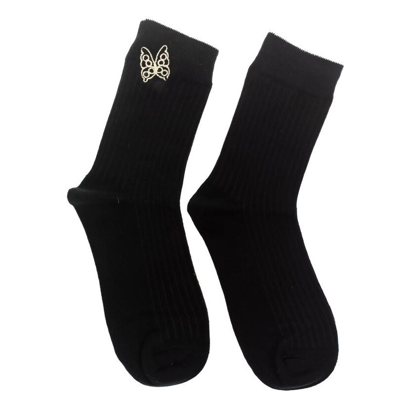 AURA.VIA Čierne ponožky LIZA 34514767