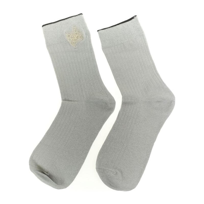 AURA.VIA Sivé ponožky LIZA 34514764