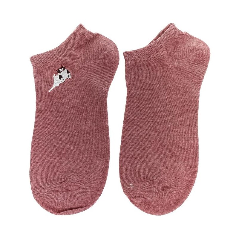 AURA.VIA Ružové ponožky FUFY 34514778