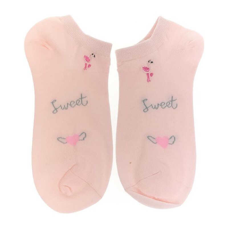 AURA.VIA Ružové ponožky SWEET 34514781