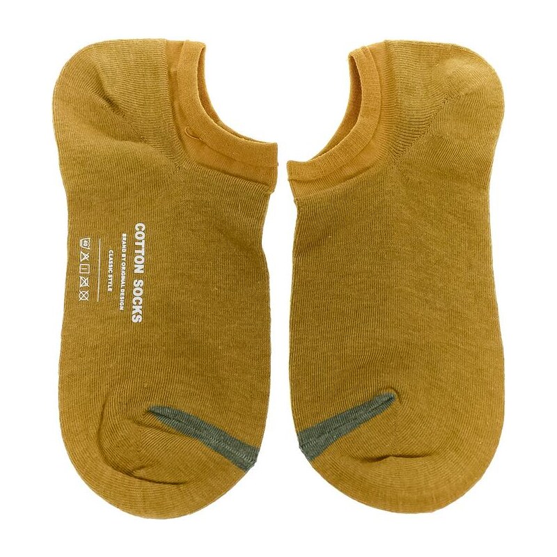 AURA.VIA Žlté ponožky LUCKY 34514784