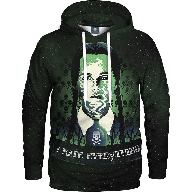 Unisex mikina s kapucňou Wednesday HK AFD403 Green - Aloha From Deer 37727527