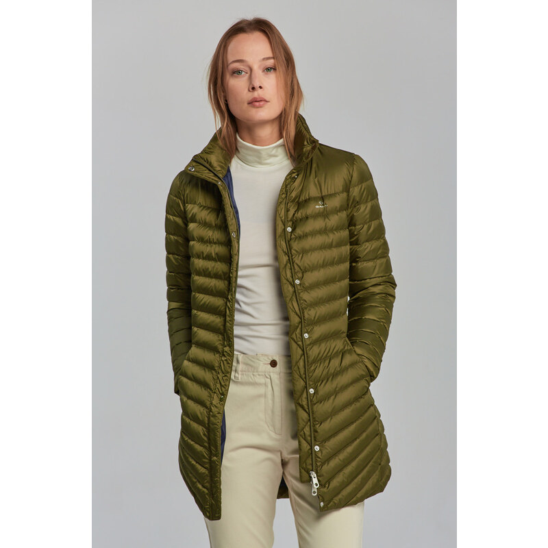 KABÁT GANT D1. LIGHT DOWN COAT RACING GREEN 66567108