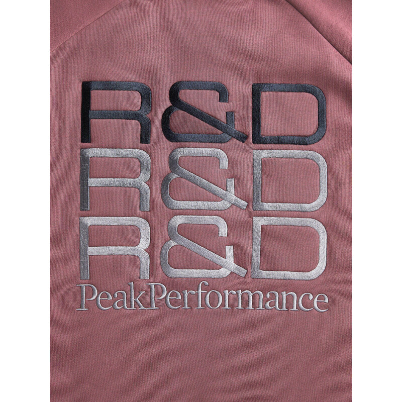 MIKINA PEAK PERFORMANCE W R&D SCALE EMBROIDERED CREW