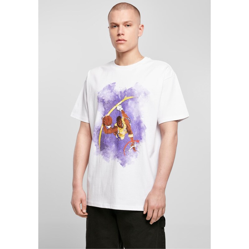 Mister Tee Basketball Clouds 2.0 Oversize T-shirt White 50637605