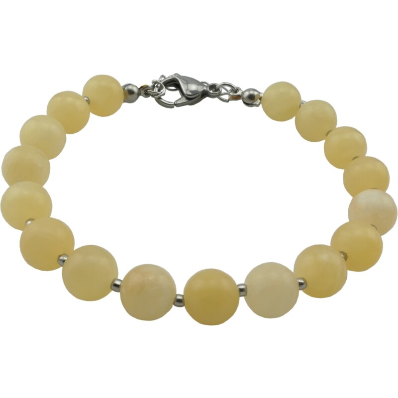 Alexis Marten Dámsky náramok z minerálu Citrín 8 mm -Carmen - 19 cm 66888781