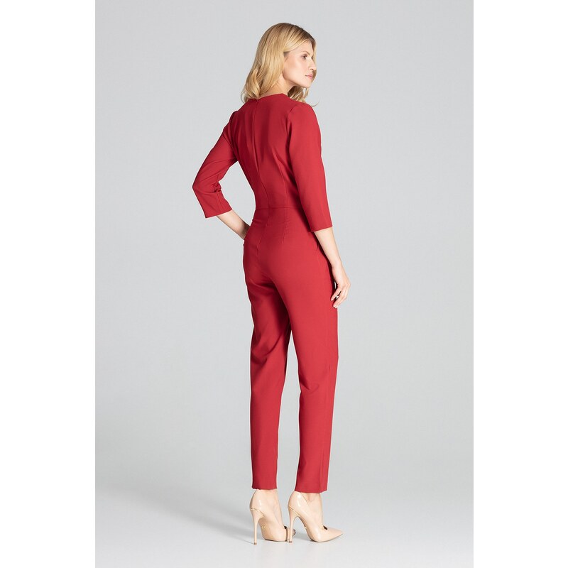 FIGL BASIC NOHAVICOVÝ OVERAL M672 DEEP RED