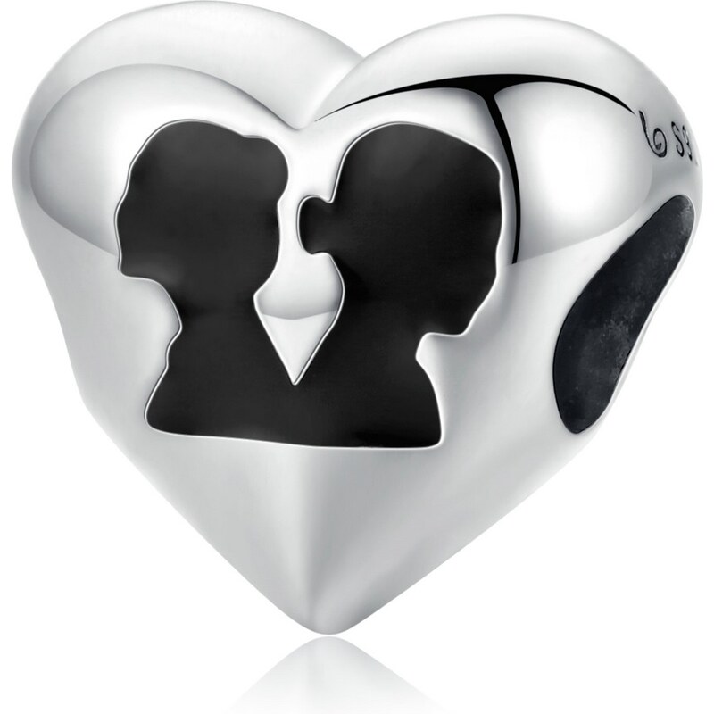 Royal Fashion strieborný prívesok Silueta priateľstvo 54692015