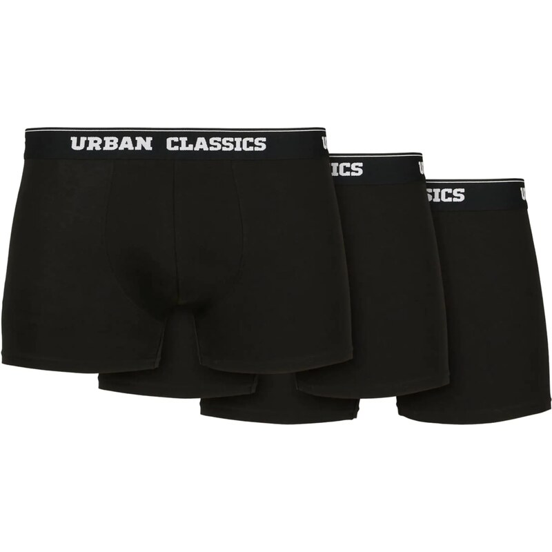 Urban Classics Boxerky čierna / biela 54232797