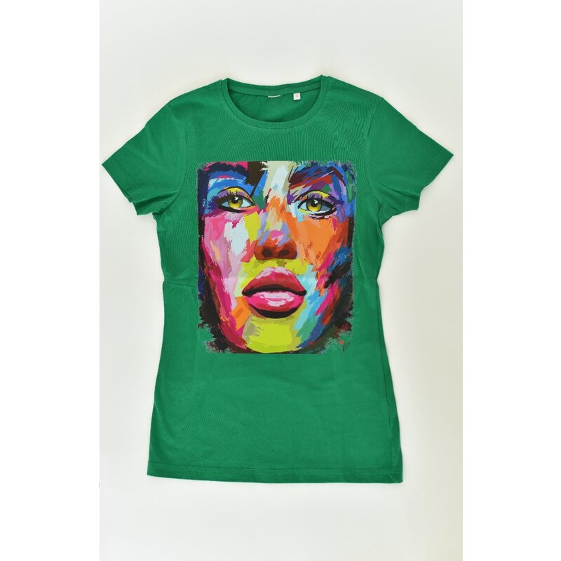 Fam Dámske tričko Woman T-shirt- Zelené
