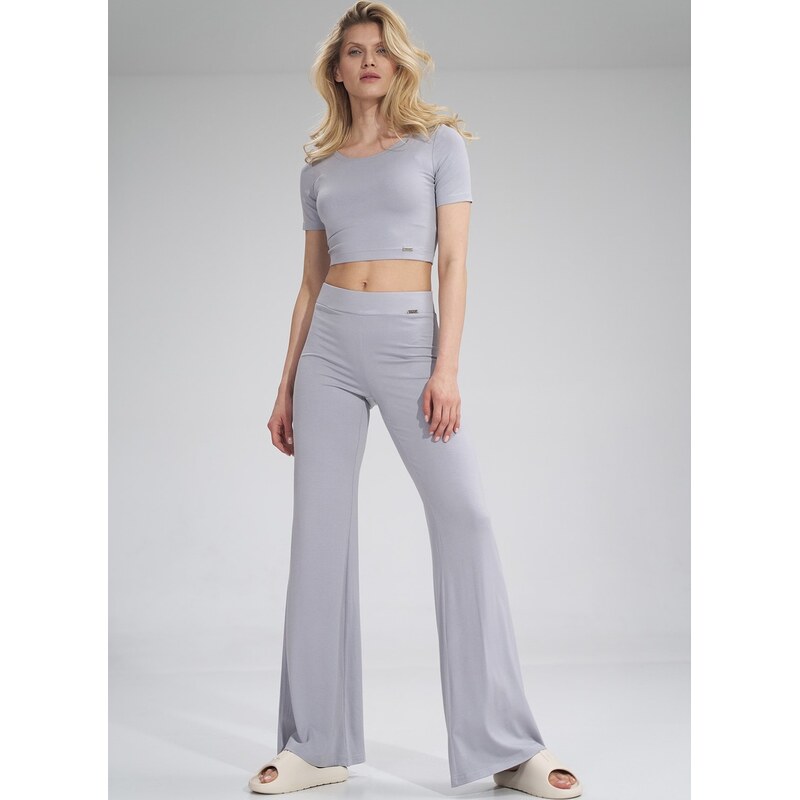 FIGL Svetlosivé legíny do zvonu M749 Light Grey 24122638