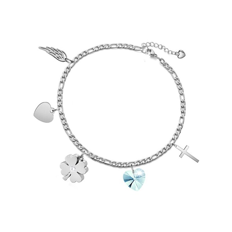 SWAROVSKI Elements Swarovski e. príveskový náramok na nohu Time for 34978481