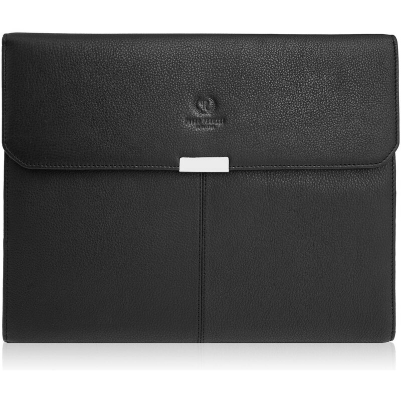 PAOLO PERUZZI Kožený organizér A4 | čierna T-43-BL 34574862