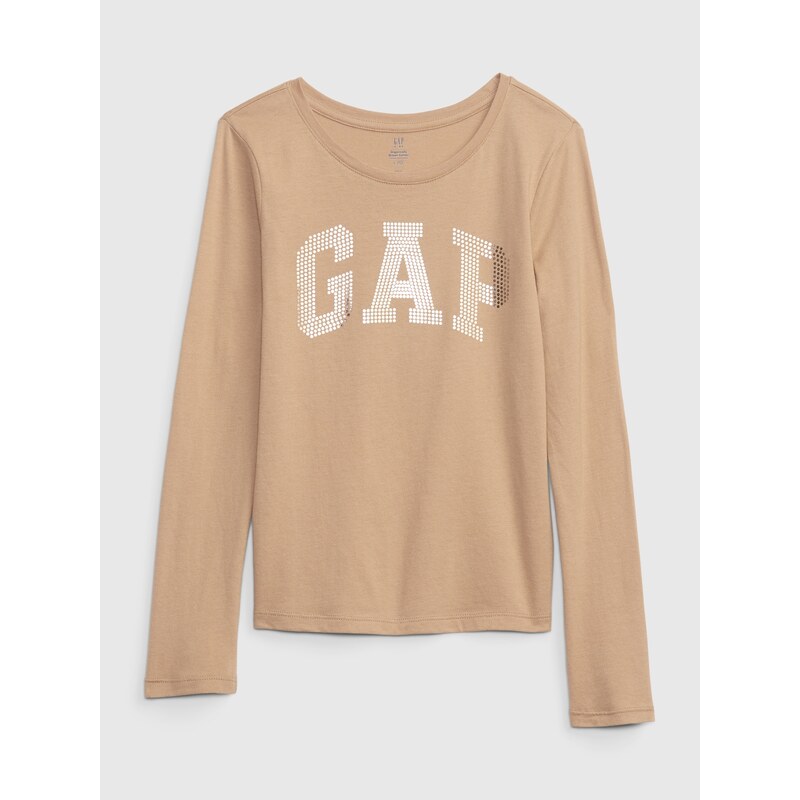 GAP Dievčenské tričko organic s logom Gap 429540-01 66268410