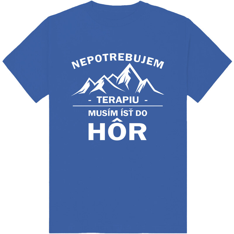 paradoo Pánske tričko "Musím ísť do hôr"