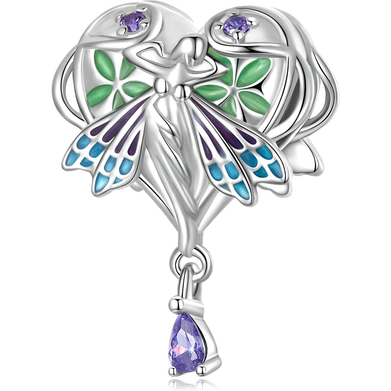 Royal Fashion strieborný prívesok Lúčna víla 55355029