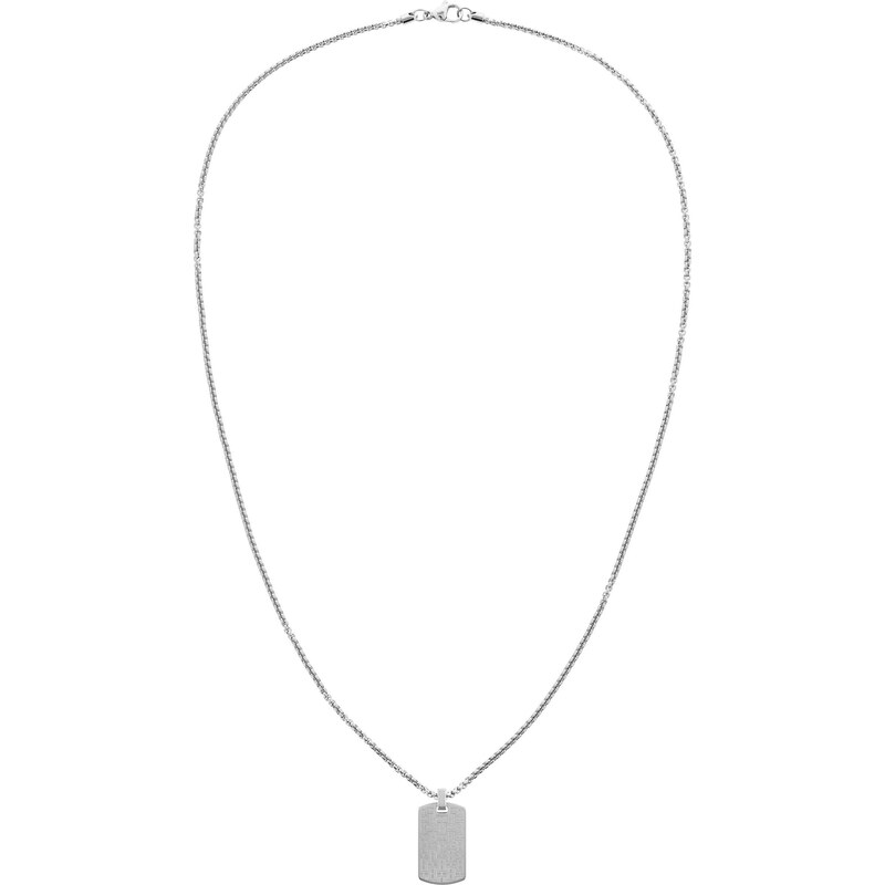 Tommy Hilfiger Štýlový oceľový náhrdelník s príveskom v tvare psej 68085172