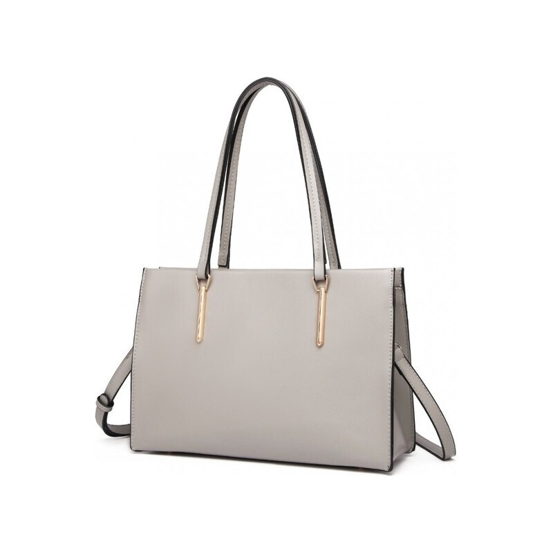 Miss Lulu Kabelka - Alvara hladká cez rameno sivá 34589031