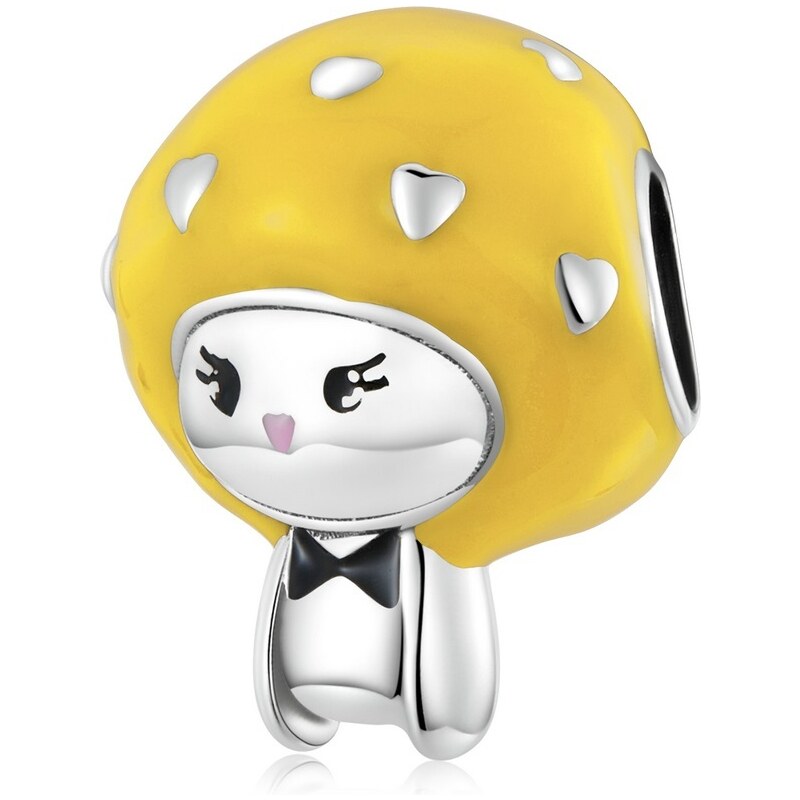 Royal Fashion strieborný prívesok Roztomilá lesná huba 54875866