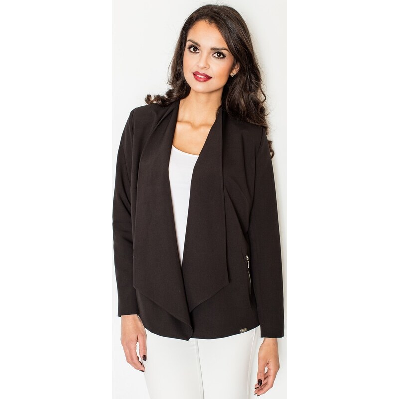 FIGL Dámsky čierny blejzer M435 5422511