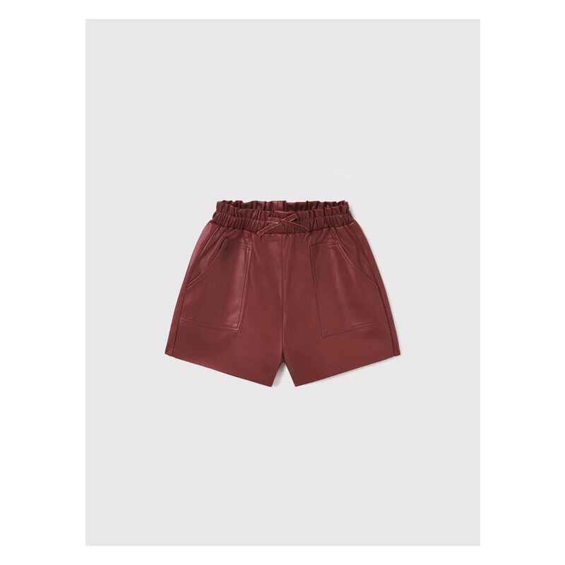Šortky z imitácie kože Mayoral 34653225