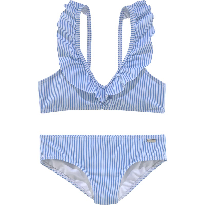 BUFFALO Bikiny nebesky modrá / biela 54233278