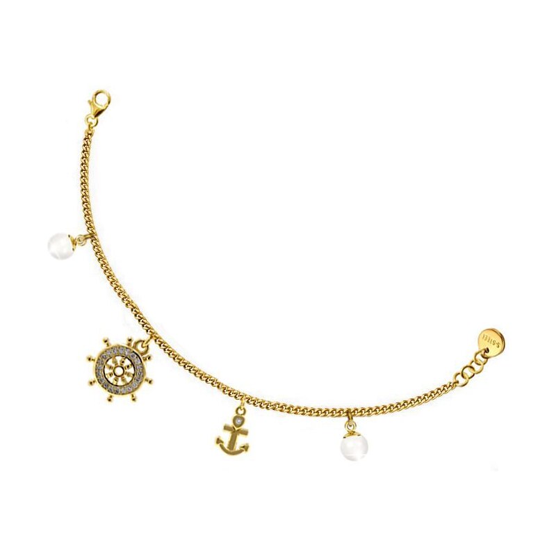 SWAROVSKI Elements Swarovski e. zlatý náramok na nohu Cruise sel5089 34701314