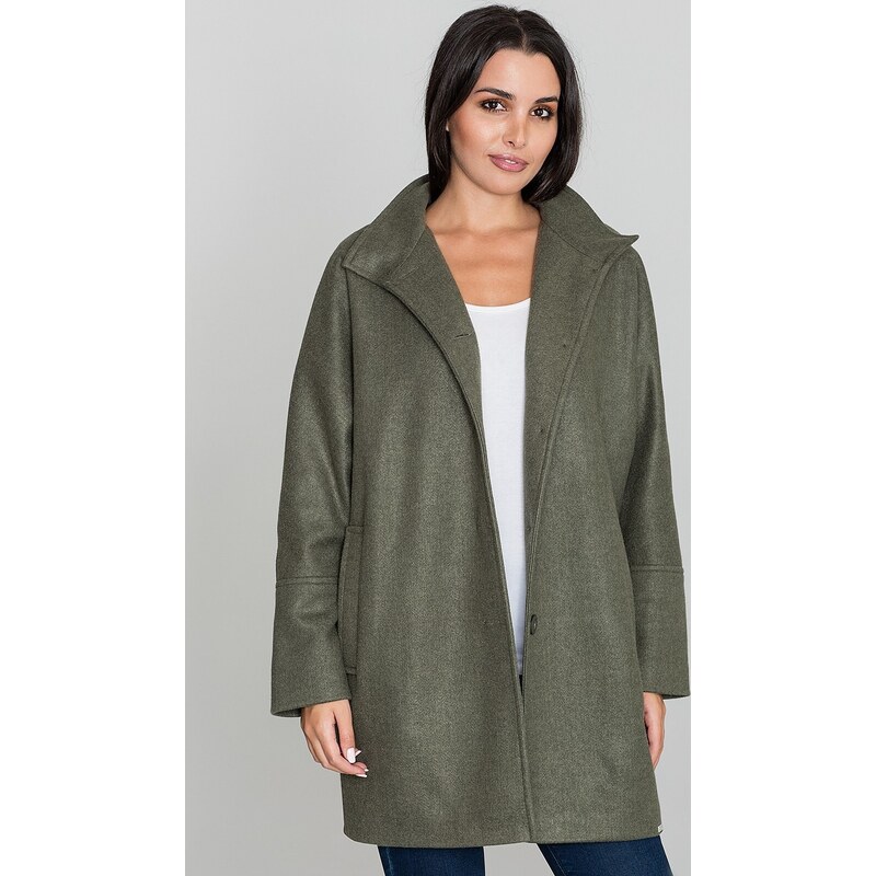 FIGL Zelený kabátik s podšívkou M589 Olive 5792912