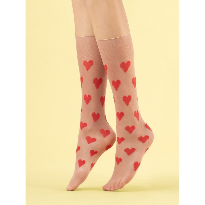 Fiore Silonkové ponožky Love me