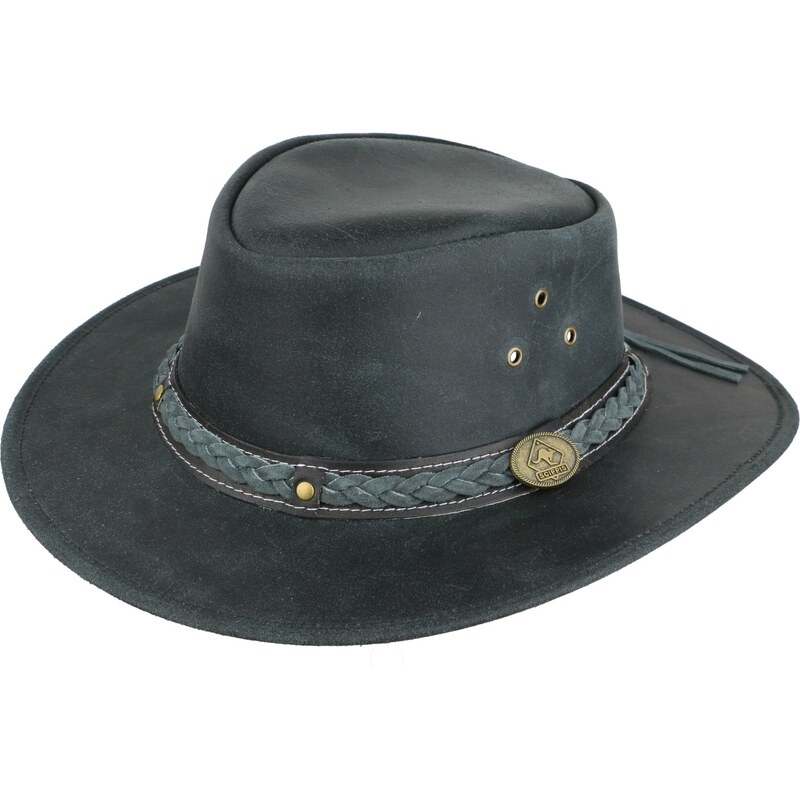 Austrálsky klobúk kožený - WILLIAMS