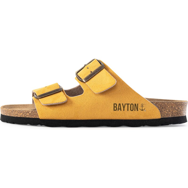 Bayton Šľapky Atlas žltá / čierna 54233616