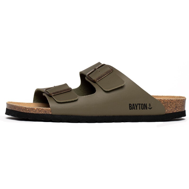 Bayton Šľapky Atlas olivová 56612837