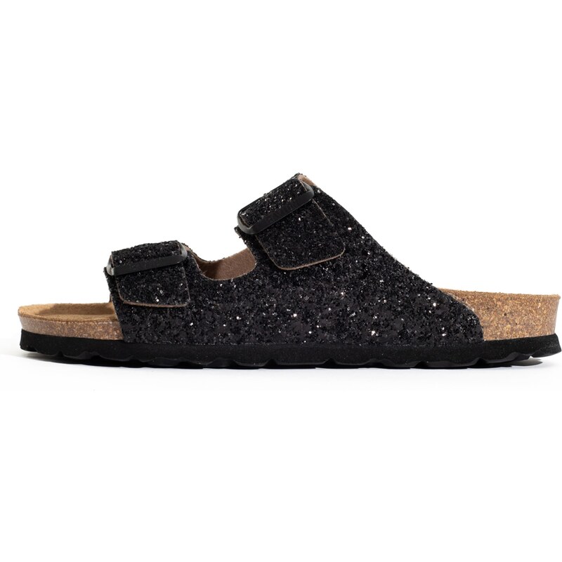 Bayton Šľapky Atlas hnedá / čierna 54233627