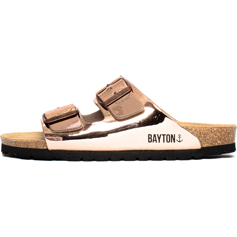 Bayton Šľapky Atlas ružové zlato 54233754