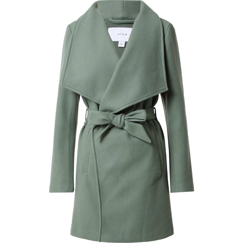 VILA Prechodný kabát COOLEY pastelovo zelená 65867947
