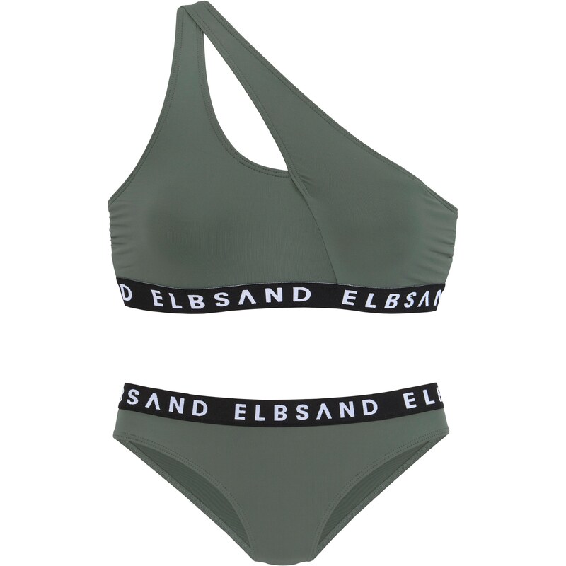 Elbsand Bikiny olivová / čierna / biela 54234608