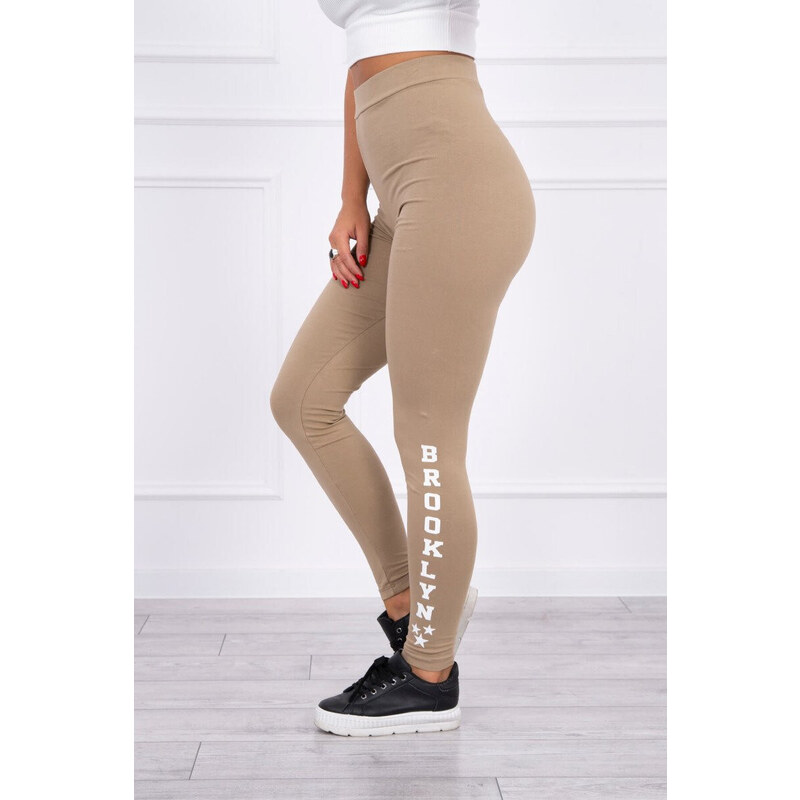 K-Fashion Brooklyn ťavie legíny nohavice 44559133