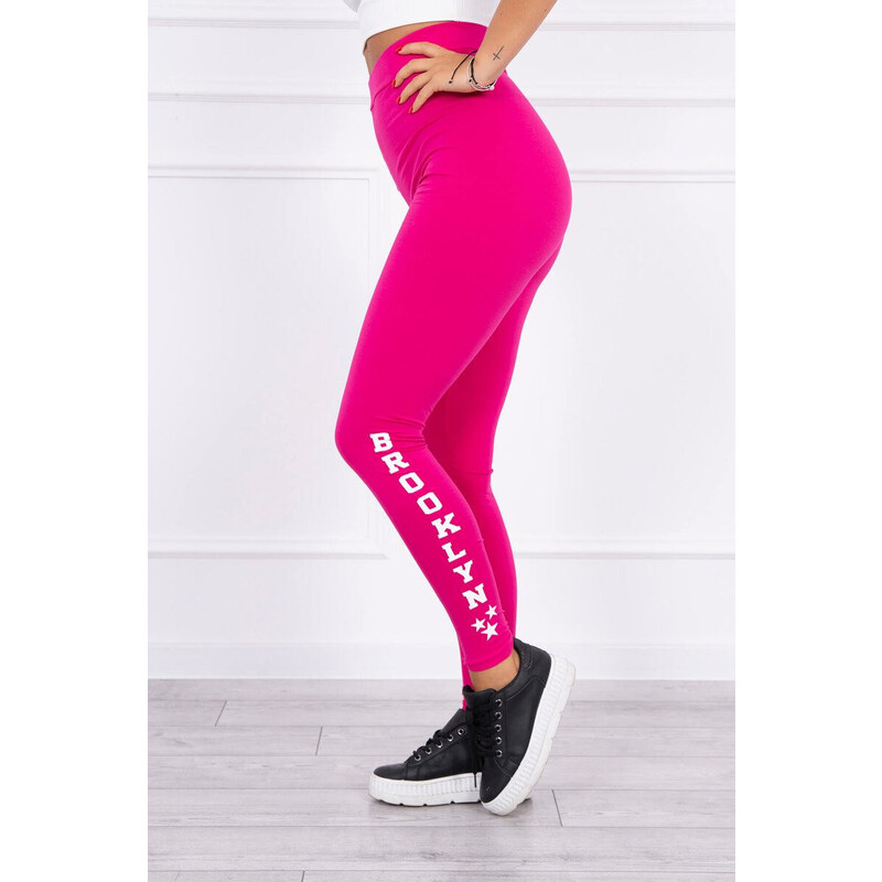 K-Fashion Legíny nohavice Brooklyn fuchsiová 44559135