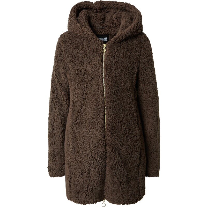 Urban Classics Prechodný kabát tmavohnedá 34885030